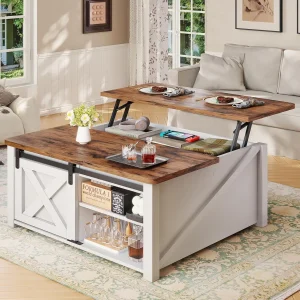Lift Top Coffee Table with Storage