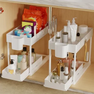 Pull-Out Under Sink Rack